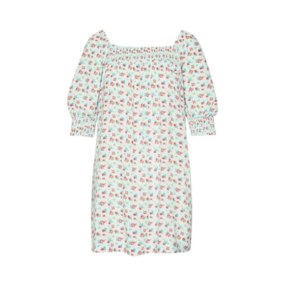 Luv Betsey by Betsey Johnson Women's Smocked Mini Dress, XL - Picture 6 of 6